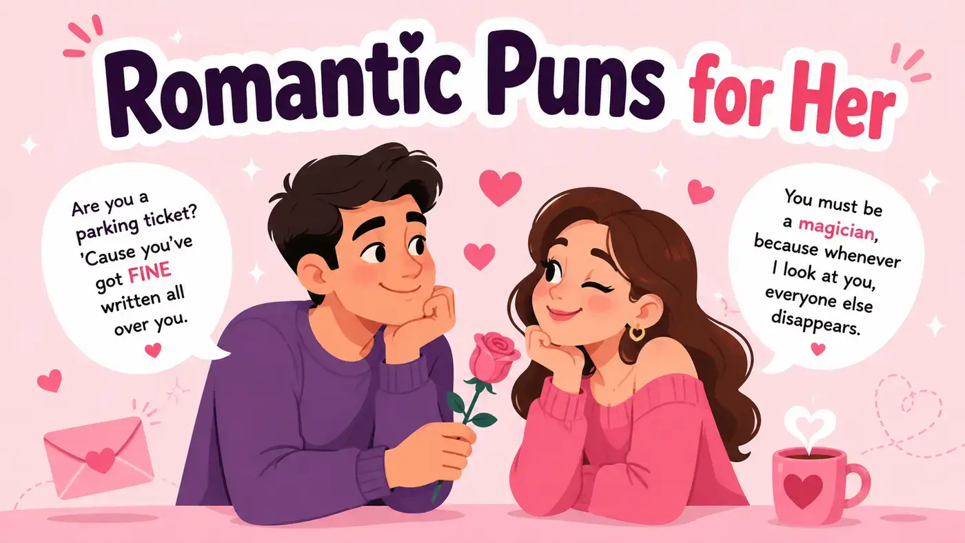 Romantic Puns for Her