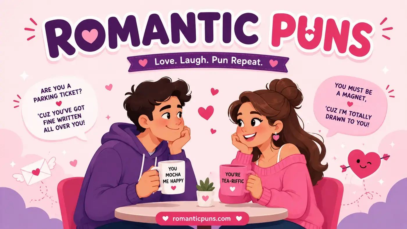 Romantic Puns for Him