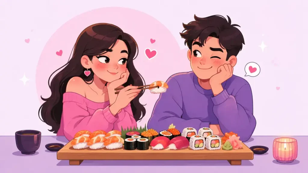 Sushi Food Captions
