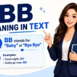 BB Meaning in Text