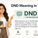 DND Meaning in Text
