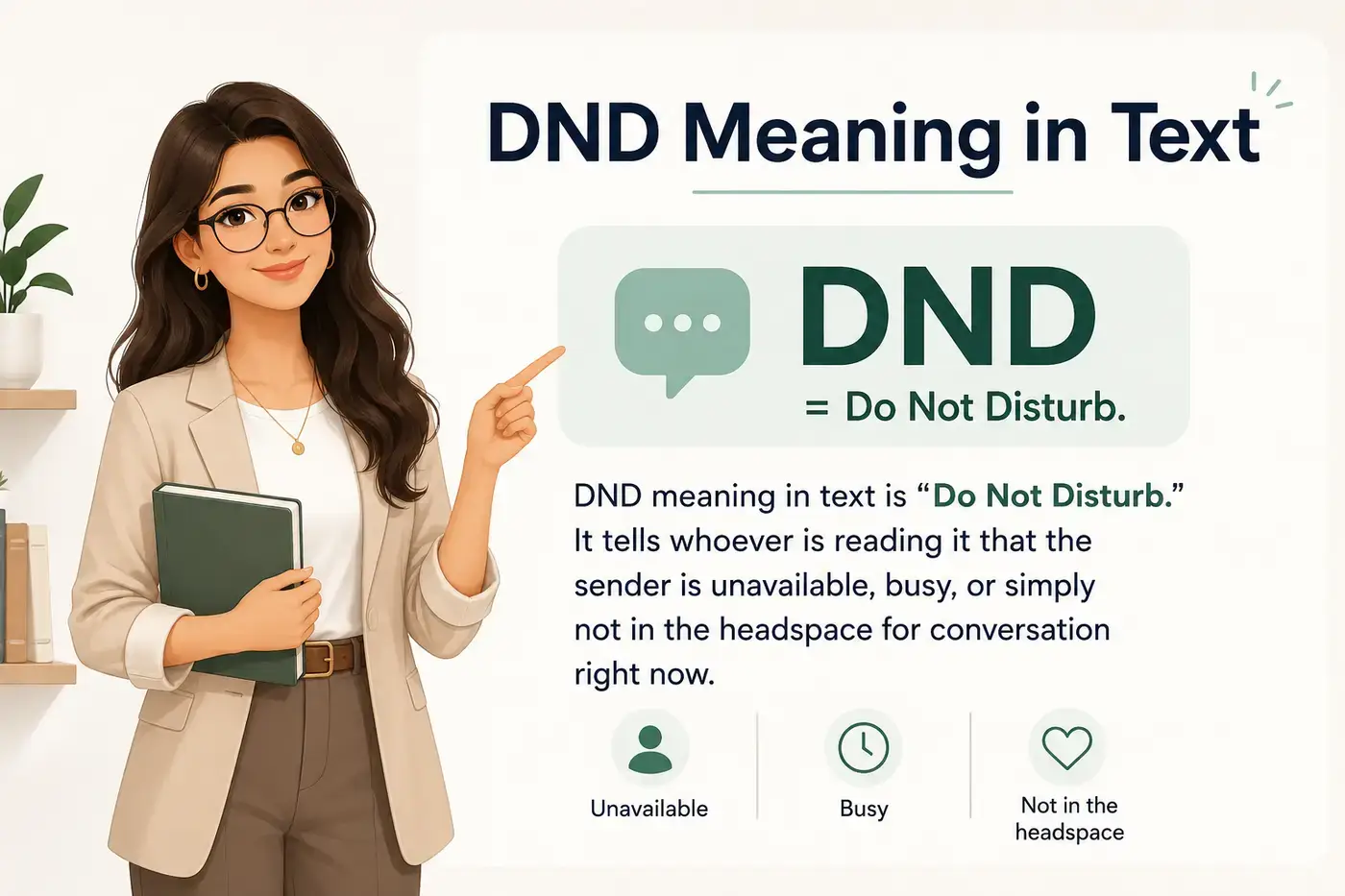DND Meaning in Text