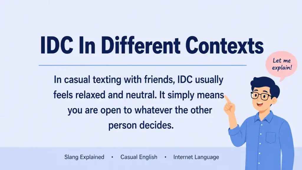 IDC Meaning In Text