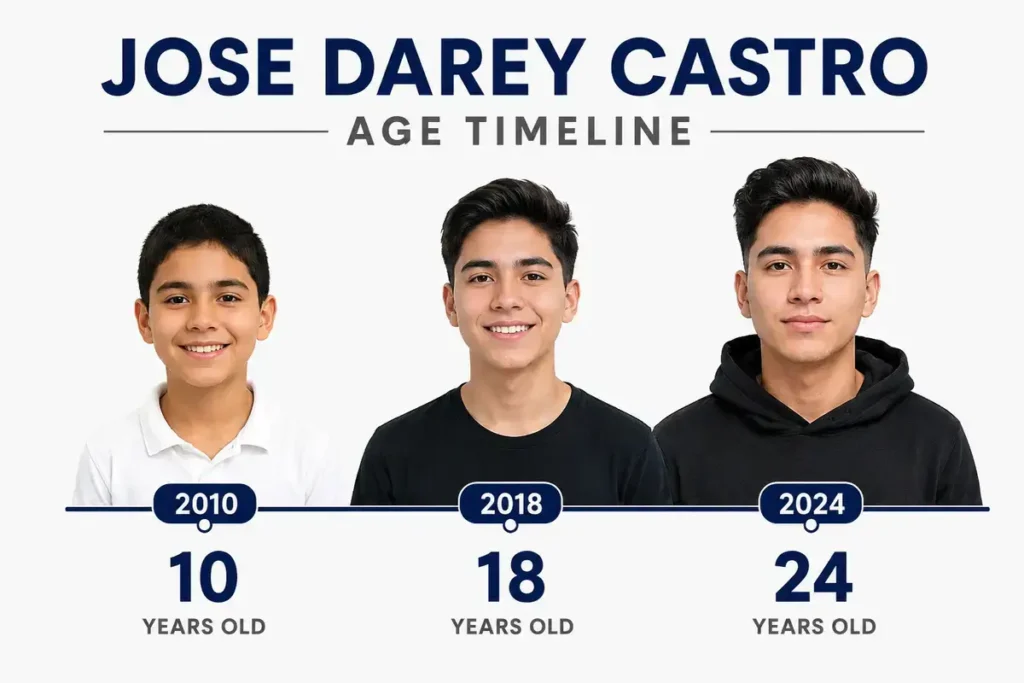 Jose Darey Castro Age Timeline