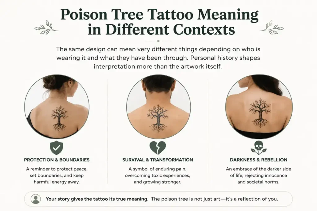 Poison Tree Tattoo Meaning What It Symbolizes in 2026