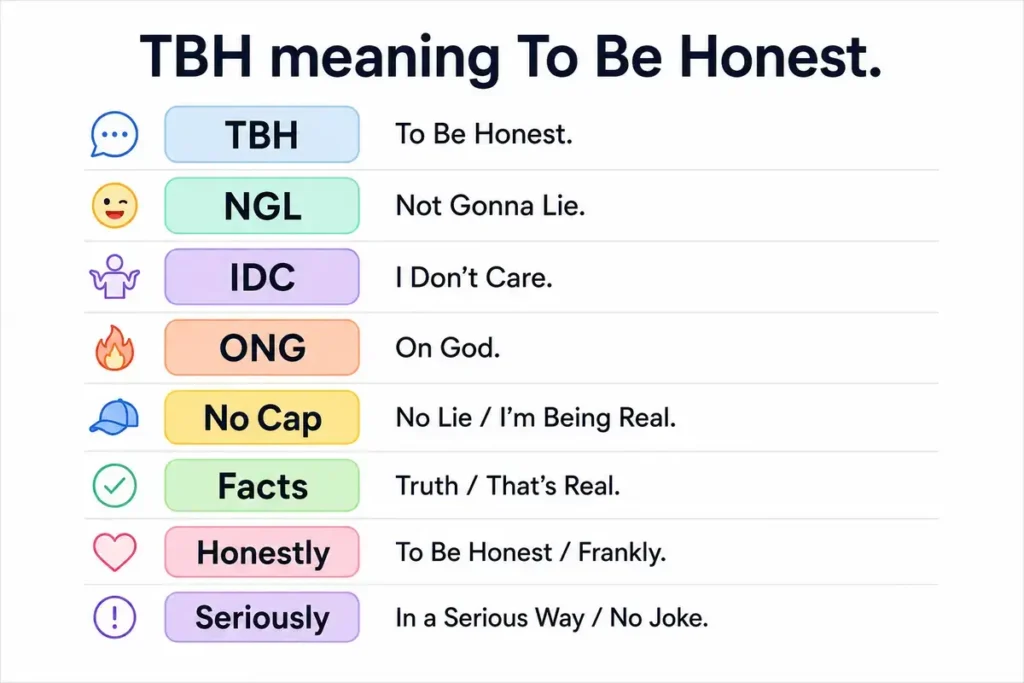 Related Slang Terms People Search With FR Meaning in Text