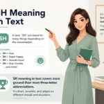 SH Meaning in Text