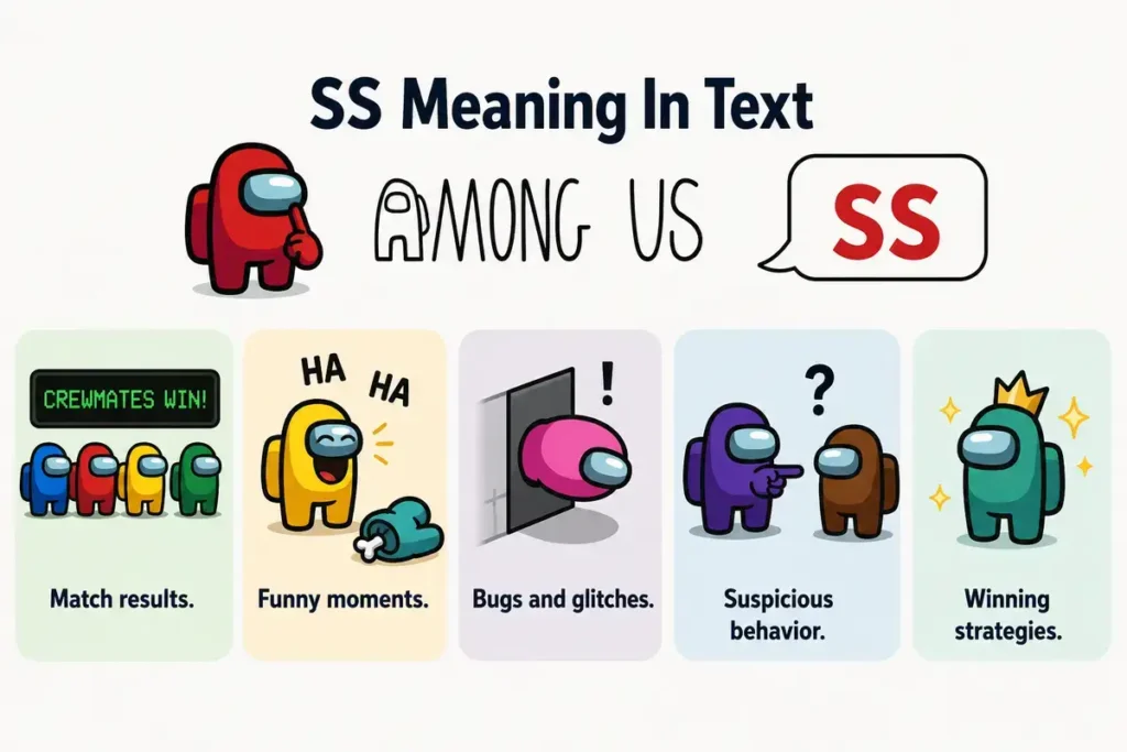 SS Meaning In Text Among Us
