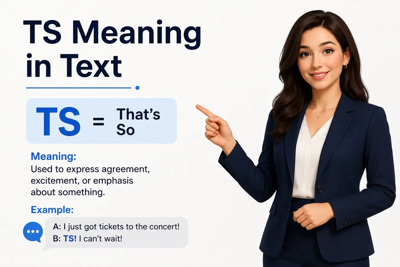 TS Meaning in Text