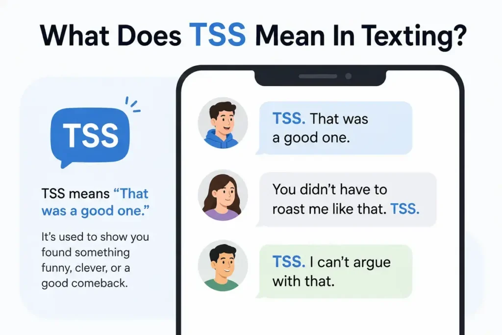 TSS Meaning in Text in 2026