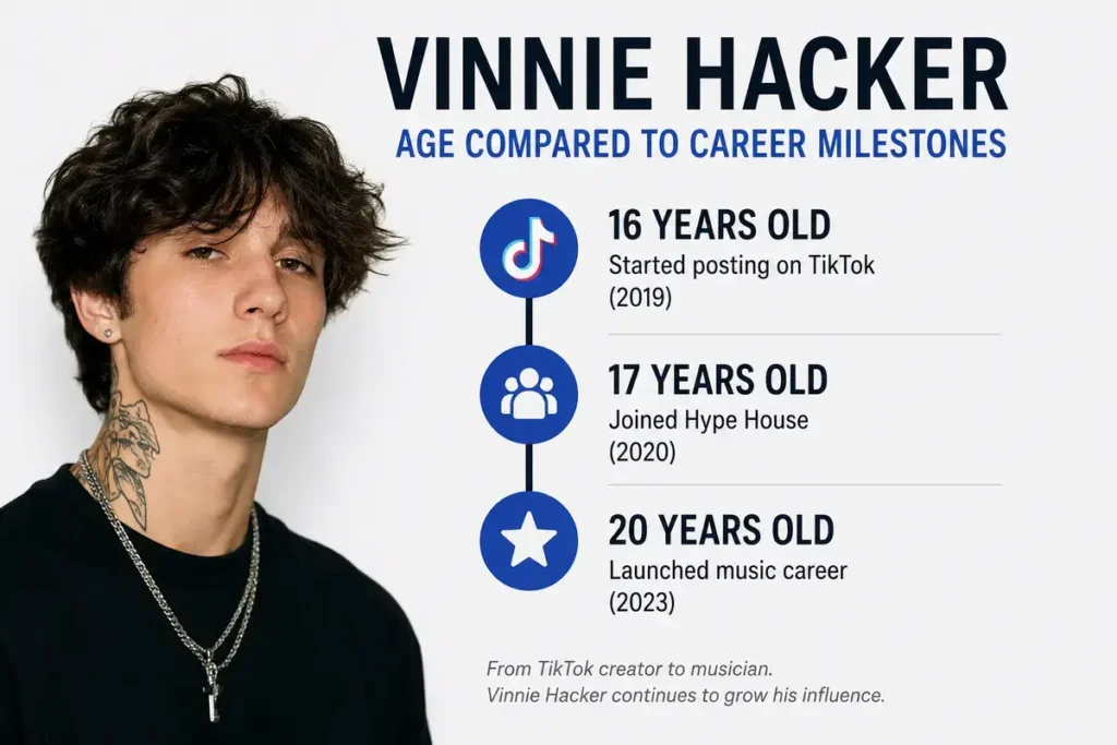 Vinnie Hacker Age