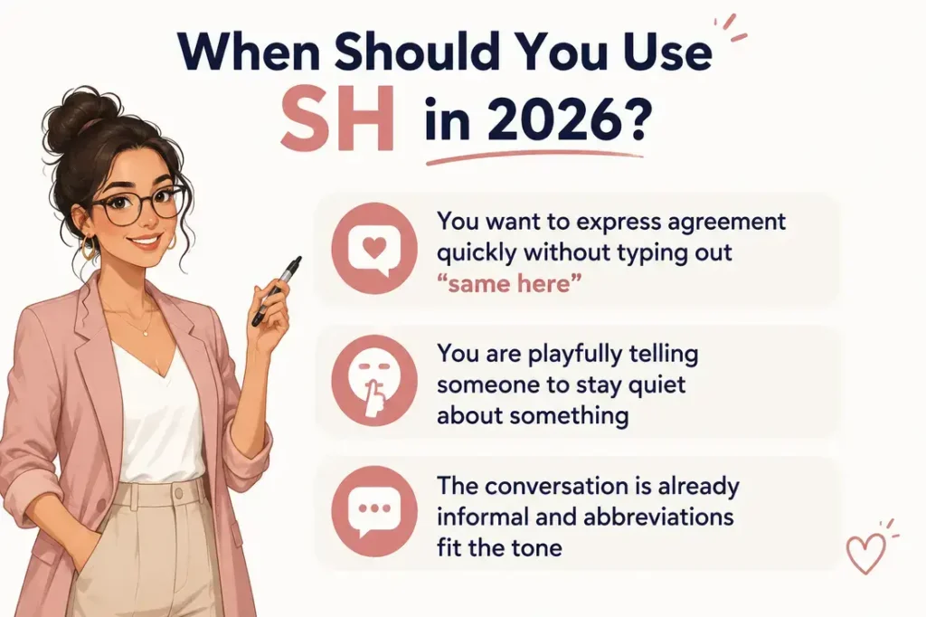 When Should You Use SH in 2026