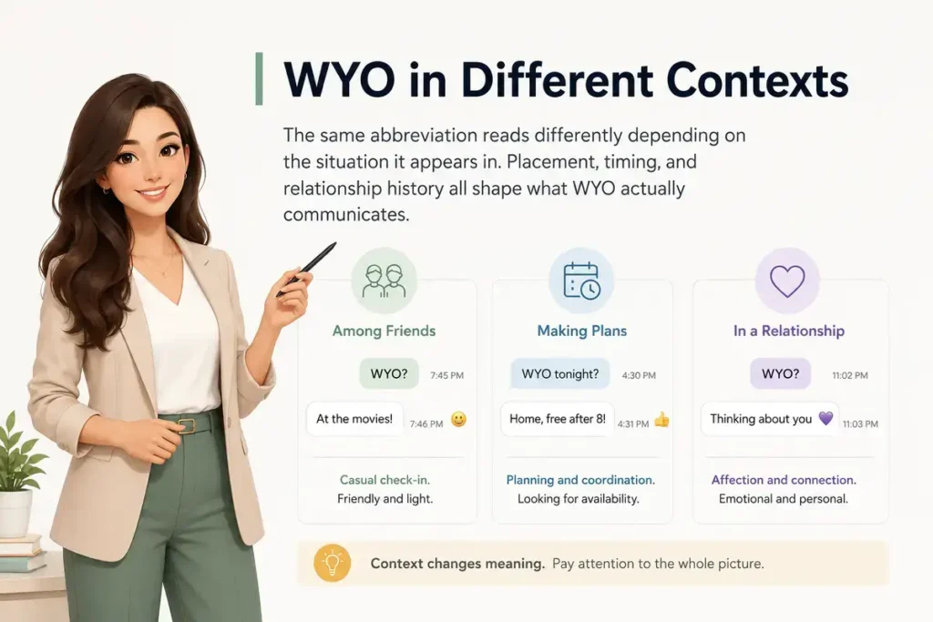 WYO Meaning in Text Everything You Need to Know in 2026