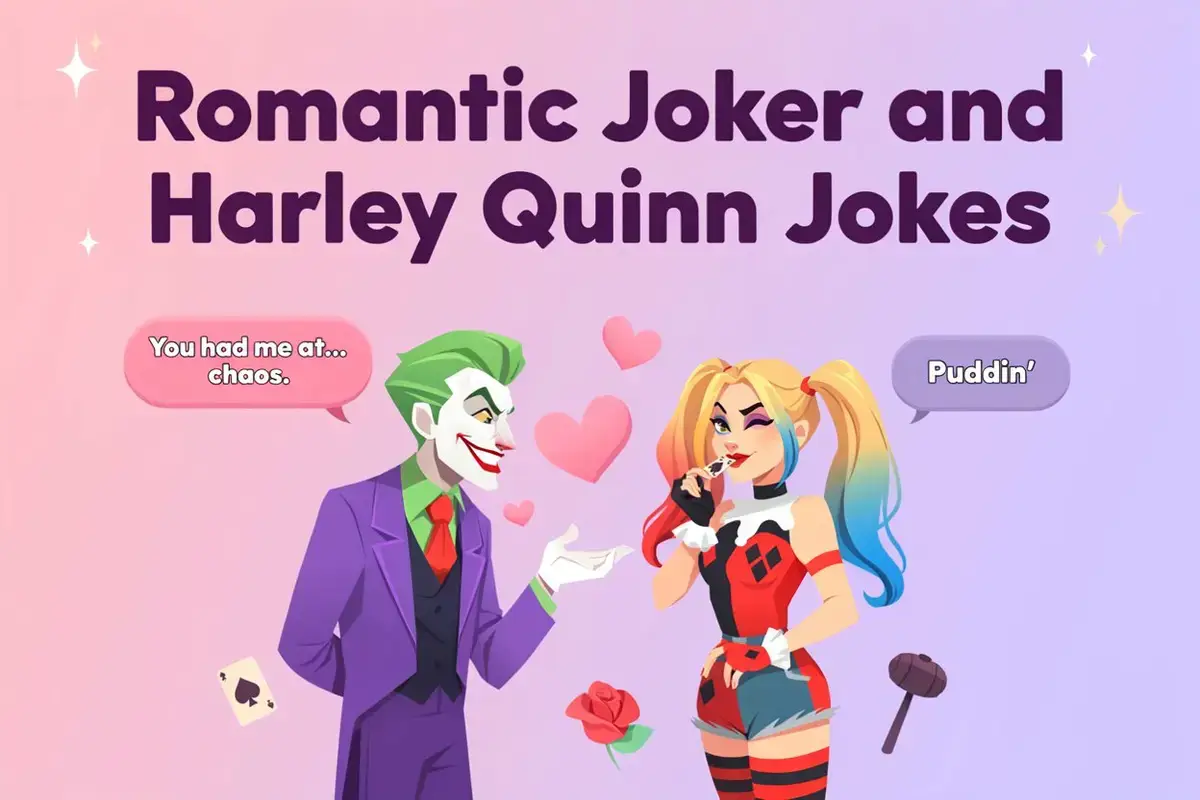 Romantic Joker and Harley Quinn Jokes
