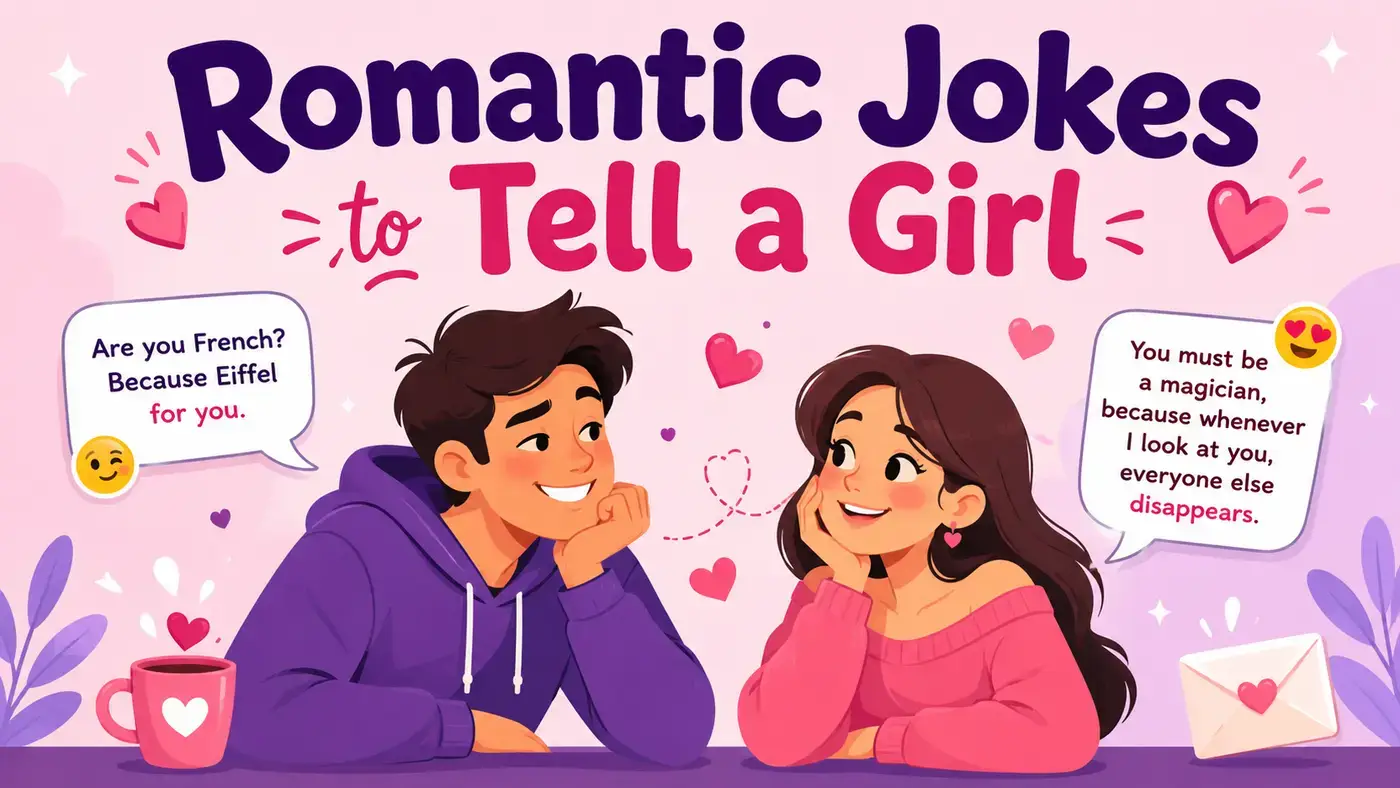 Romantic Jokes to Tell a Girl